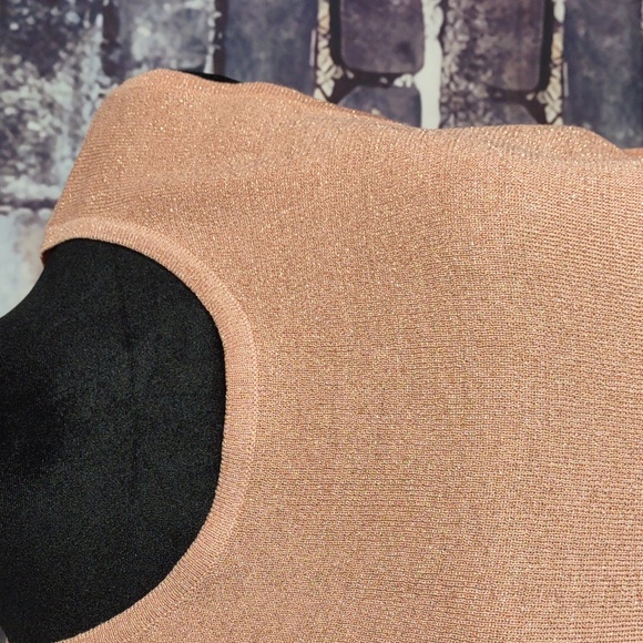 Chico's "Gypsy Queen" Shimmer Sweater Tank - Picture 5 of 8